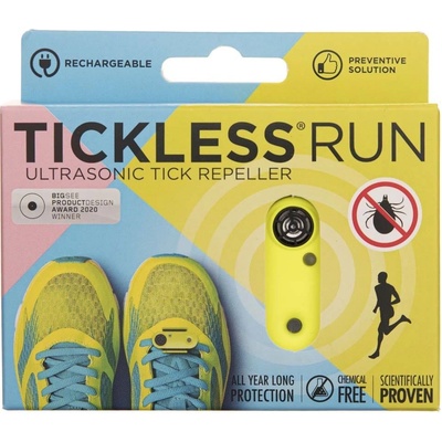 Tickless Run Nabíjateľný ultrazvukový repelent pre bežcov