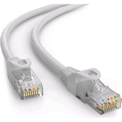 C-Tech CB-PP5-1.5 patch, Cat5e, UTP, 1,5m, šedý