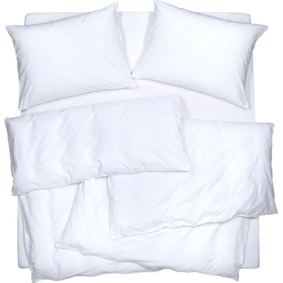 SCANquilt Obliečky KREP biela 140x200 70x90