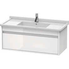 Duravit Ketho skříňka 100x45.5x41 cm závěsná pod umyvadlo bílá KT666502222