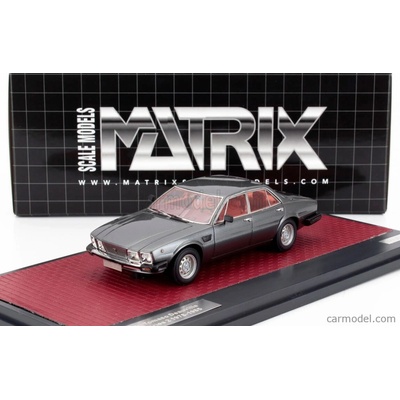 MATRIX SCALE MODELS DE TOMASO DEAUVILLE 2-SERIES 1983 GREY MET 1:43