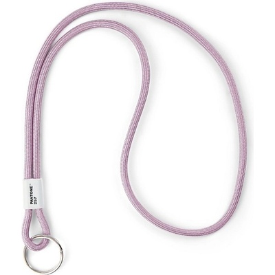 Šňůrka na krk PANTONE Poutko na klíče L Light Purple 257c