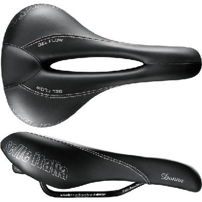 Selle Italia Donna Gel Flow L Fec Alloy 7 Duro-Tek čierne
