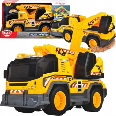 Dickie Toys Série Nákladní auto s bagrem