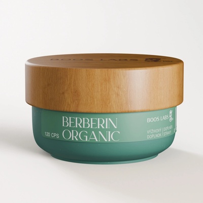Berberin Organic BOOS LABS 120 kapslí