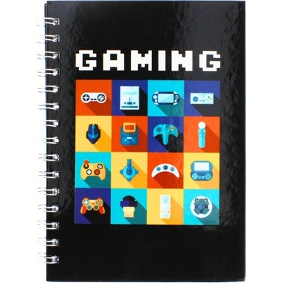 CreativeToys Špirálový zošit Gaming A5