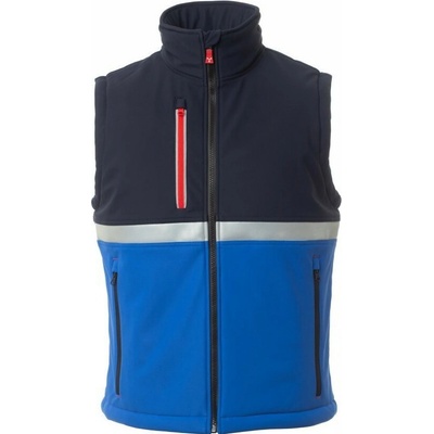 Payper Vesta WISE Pad softshell zimná kráľovská modrá/tmavomodrá