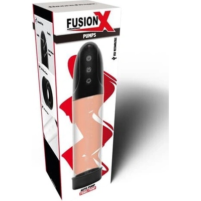 Fusion X Automatic Penis Pump Clear, pánska vákuová pumpa