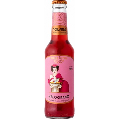 Bibite Polara sicíliska limonáda z granátového jablka 275 ml