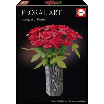 ART EDUCA FLORAL Kytice růží 80-20139 1000 dílků
