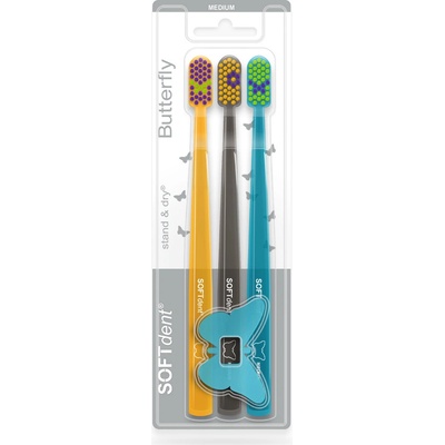 SOFTdent Butterfly Medium 3 ks