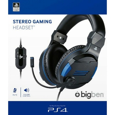 BigBen Stereo Gaming Headset V3 PS4