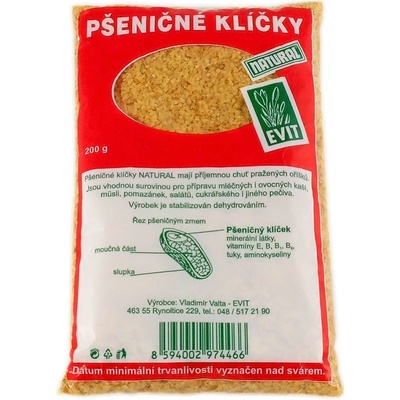 Evit Pšeničné klíčky natural 200 g – Hledejceny.cz