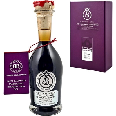 Il Borgo del Balsamico Tradiční balsamico z Reggio Emilia DOP SILVER Label zrající 15 let 100 ml