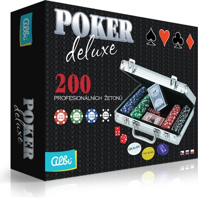 ALBI Poker deluxe 200 žetonů – Hledejceny.cz