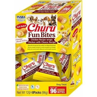 Churu Fun Bites Chicken Recipe wraps Chicken with Cheese Recipe 8 x 12 g