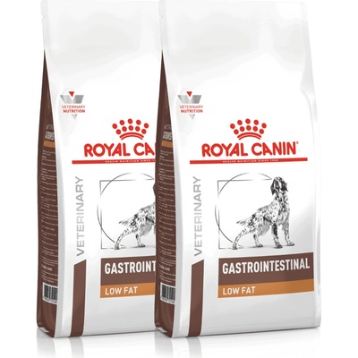 Royal Canin Veterinary Health Nutrition Dog Gastrointestinal LOW FAT 2 x 12 kg