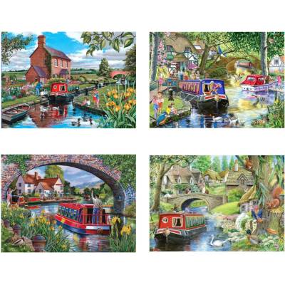 The House of Puzzles 4x500 Cruising The Canals 500 dielov