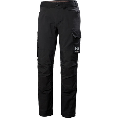 Helly Hansen nohavice Oxford 77407 R do pasu black čierna