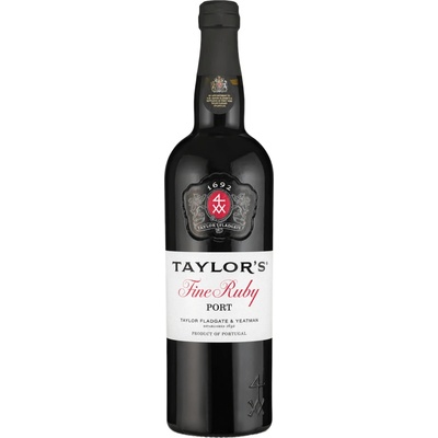 Taylor's Fine Ruby Port 19% 0,75 l (čistá fľaša)