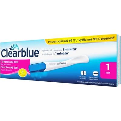 Clearblue Plus těhotenský test 1 ks – Hledejceny.cz