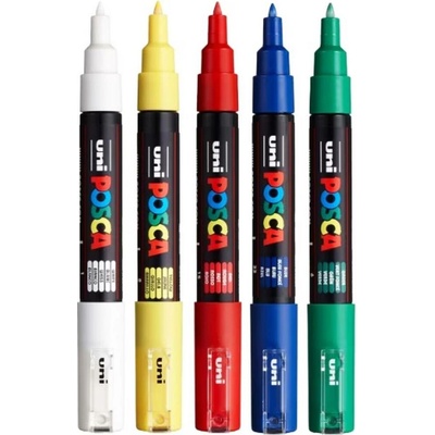 Posca tužka na značení matek červená