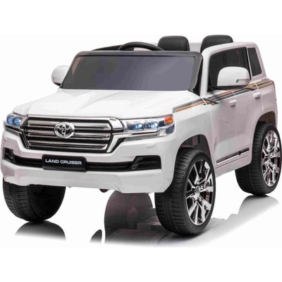 Beneo Elektrické autíčko Toyota Landcruiser 12V bílá