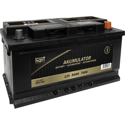 Hart 12V 80Ah 740A 564 514