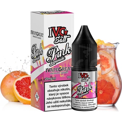 IVG Salt Grepová limonáda 10 ml 10 mg
