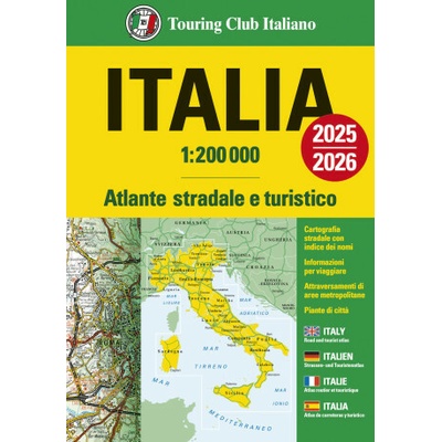 Italia. Atlante stradale e turistico 1:200.000