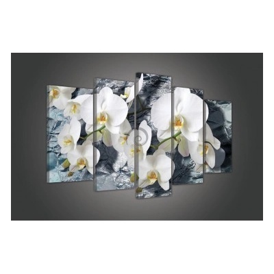 Obraz na plátne viacdielny - OB3439 - Orchidea 100cm x 60cm - S17