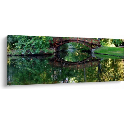 Obraz rieky, jednodielne 100x40 cm