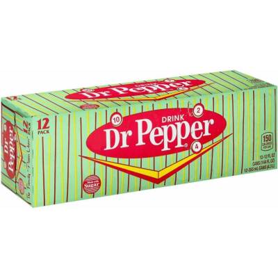Dr Pepper Real Sugar 12 x 355 ml