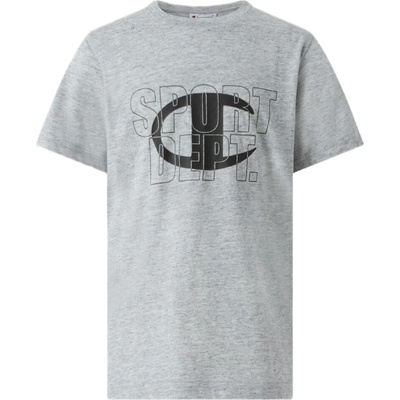 Champion SS Tee B svetlosivá