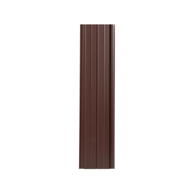 Covernit Plechová plotovka Unico rovná 80 cm 80 x 115 x 09 cm hnědá