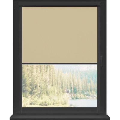 Dekodum Termoizolační roleta v antracitové kazetě, Tan Silver 147 x 150 cm