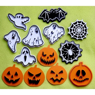 MitroCZECH Vykrajovátka Halloween Barva: Černá, Sada: Duchové