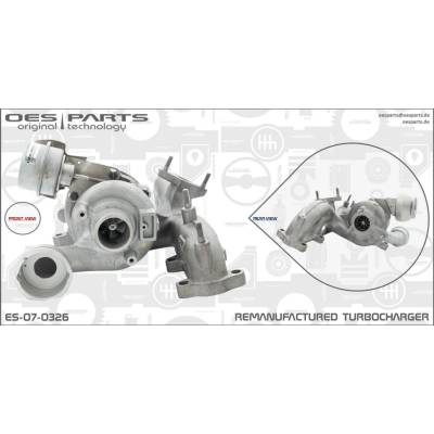 Plniace dúchadlo OES PARTS Product line OES-PARTS ES-07-0326