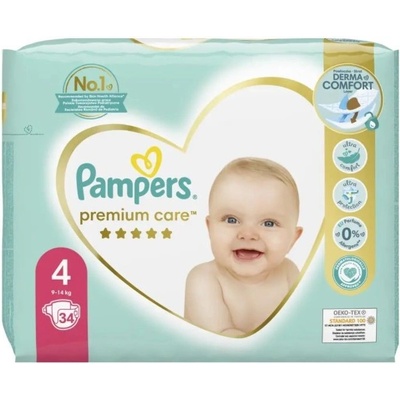 Pampers Premium Care 4 34 ks