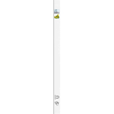 ALLboards Magnetická bezrámová tabuľa SLIMboard 100 × 6 cm za sucha stierateľná, PME100 x 6