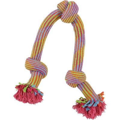 Zolux pes Přetahovadlo přírodní 3 uzly 48 cm
