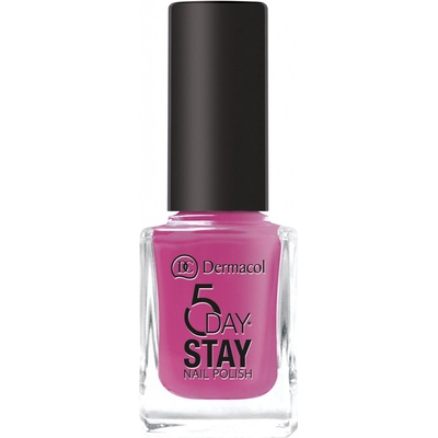 Dermacol 5 Days Stay Dlouhotrvající lak na nechty 17 Pink Affair 11 ml