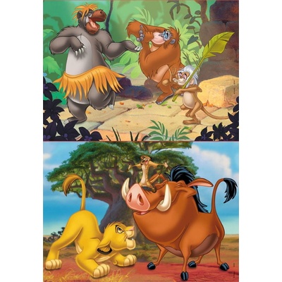 Educa Leví kráľ Disney 2 x 20 dielov
