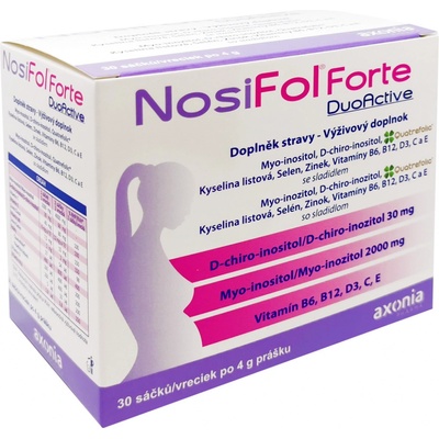 NosiFol Forte DuoActive vrecká 30 x 4 g