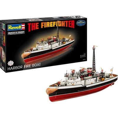 REVELL Plastic ModelKit loď 05197 The Firefighter 1:87