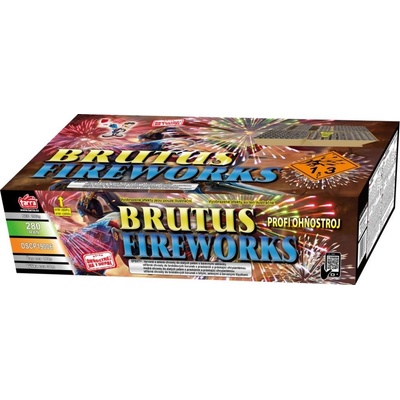 Tarra pyrotechnik Profi složený ohňostroj Brutus Fireworks 280 ran