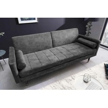 LuxD Designová rozkládací sedačka Walvia 196 cm šedá