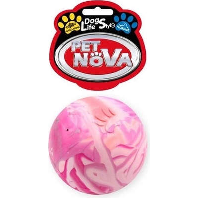 PET NOVA DOG LIFE STYLE Plná guľa plávajúca 6 cm