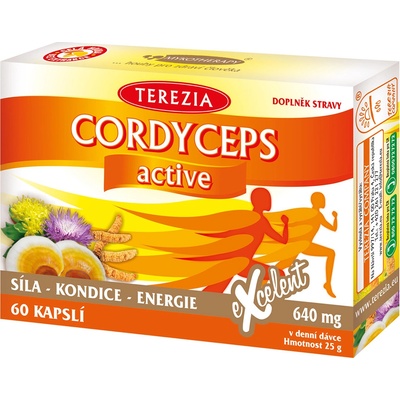 Terezia Company Cordyceps active kapslí 60 – Hledejceny.cz