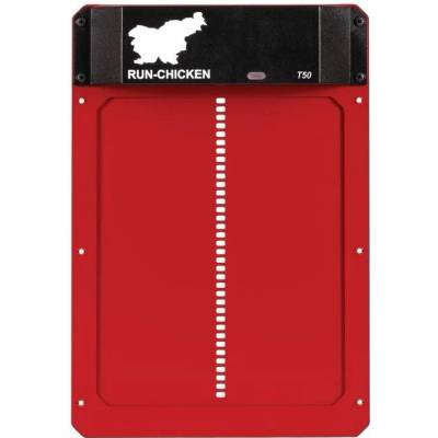 Krejsa Automatické dvierka do kurníka RUN-CHICKEN T50 – červené